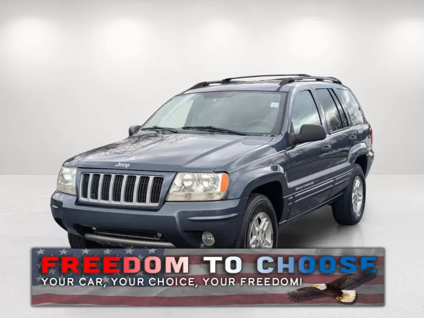 2004 Steel Blue Pearl /Dark Slate Gray Jeep Grand Cherokee Laredo (1J4GX48S34C) with an Other engine, located at 5115 14th Ave., Columbus, GA, 31904, (706) 323-0345, 32.511494, -84.971046 - Explore the great outdoors and embark on unforgettable adventures with the 2004 Jeep Grand Cherokee Laredo, available now at Gils Auto, your trusted Buy Here Pay Here dealership located at 1430 Gateway Drive, Opelika, AL 36801. This sport utility vehicle is the perfect companion for those who crave - Photo#0