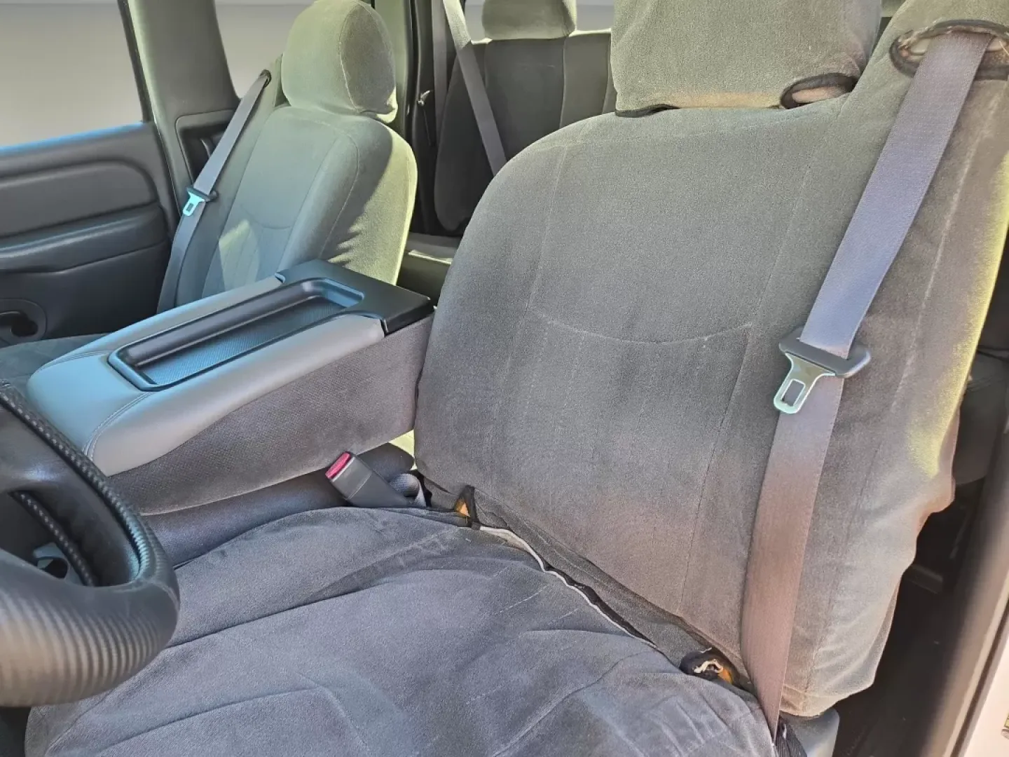 2005 /Dark Pewter GMC Sierra 2500HD Work Truck (1GTHC29U15E) with an Other engine, located at 3959 U.S. 80 W, Phenix City, AL, 36870, (334) 297-4885, 32.469296, -85.135185 - Looking for a reliable pickup truck that won't break the bank? The 2005 GMC Sierra 2500HD is the perfect solution for contractors, weekend adventurers, or growing families in need of rugged versatility. With its impressive towing capabilities and spacious interior, it's ready for any job, weekend ge - Photo#12