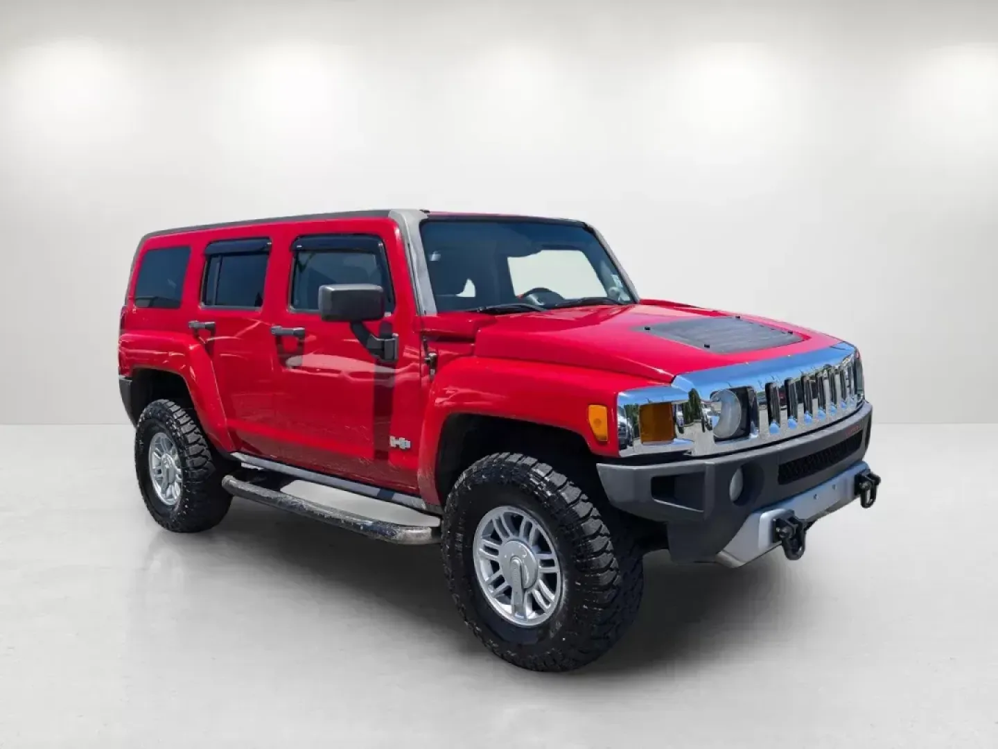 2008 /Ebony Hummer H3 SUV (5GTEN13E288) with an Gas 5 3.7L/223 engine, 4-Speed Automatic w/OD transmission, located at 7000 Northlake Connector, Columbus, GA, 31904, (706) 987-8085, 32.524975, -84.978134 - 2008 Hummer H3 SUV - Photo#2
