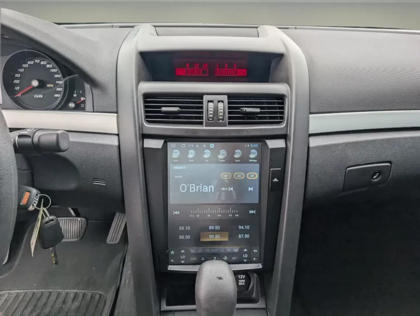 2008 Panther Black Metallic /Onyx Pontiac G8 (6G2ER57798L) with an Gas V6 3.6L/217 engine, 5-Speed Automatic w/OD, Electronic transmission, located at 7000 Northlake Connector, Columbus, GA, 31904, (706) 987-8085, 32.524975, -84.978134 - 2008 Pontiac G8 - Photo#13