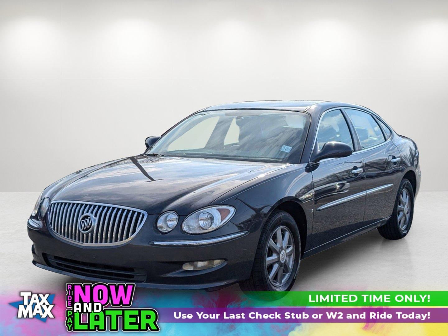 2009 /Ebony Buick LaCrosse CXL (2G4WD582X91) with an Gas V6 3.8L/231 engine, 4-Speed Automatic w/OD transmission, located at 521 Old Farm Lane Rd, Prattville, AL, 36066, (334) 325-1505, 32.482460, -86.416367 - 2009 Buick LaCrosse CXL - Photo#0
