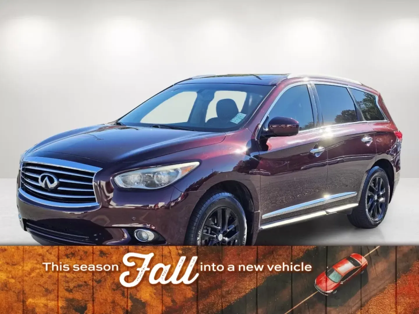 2013 /Java Infiniti JX35 (5N1AL0MNXDC) with an Other engine, located at 804 22nd Ave, Phenix City, AL, 36870, (334) 297-1860, 32.484749, -85.024475 - Explore the open road in style with this stunning 2013 Infiniti JX35, perfect for families and adventurers alike! With its exquisite Midnight Garnet exterior and luxurious Java leather interior, this SUV combines elegance with functionality, making it a fantastic choice for anyone looking to elevate - Photo#0