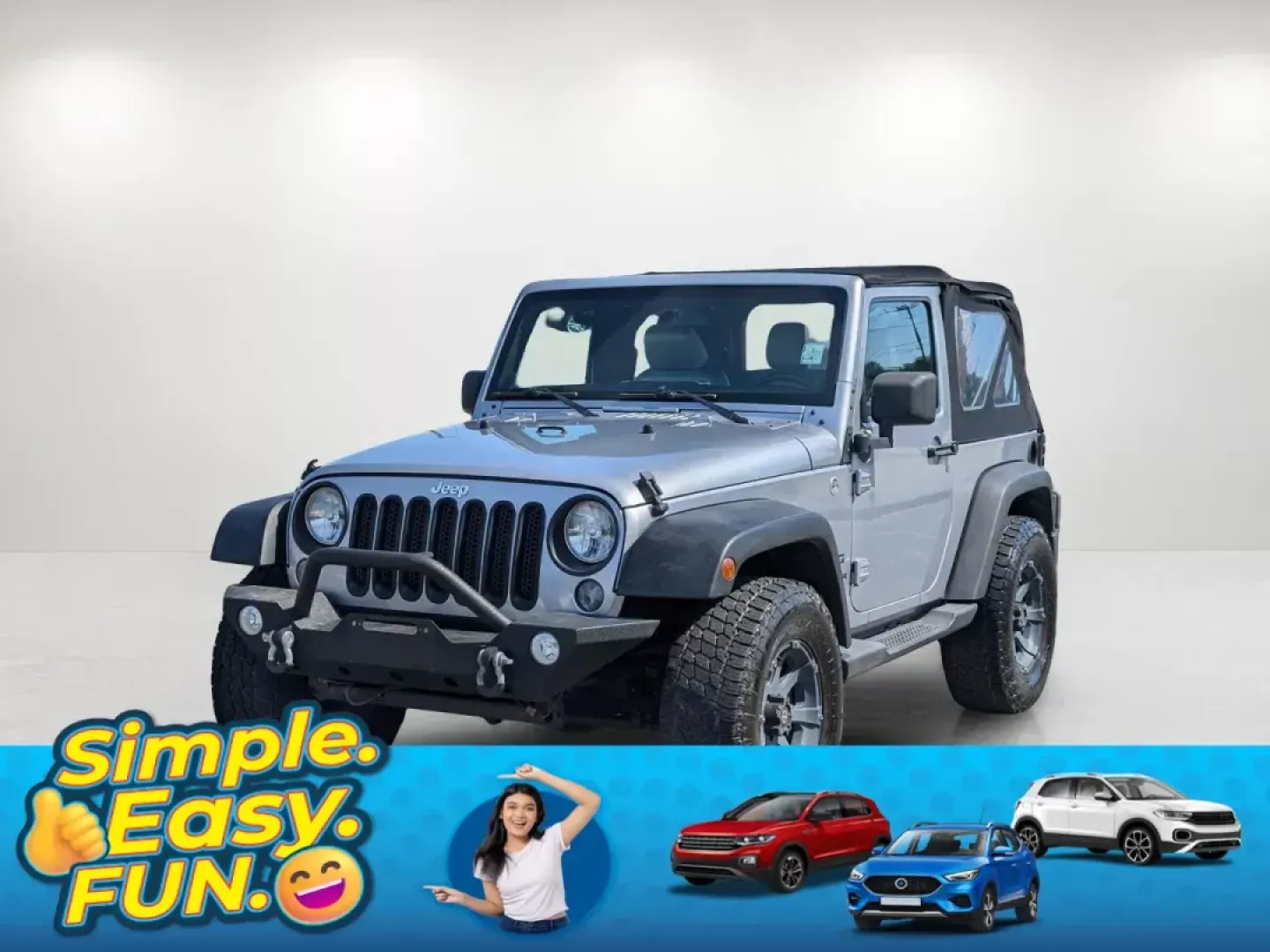 2014 /Black Jeep Wrangler Sport (1C4AJWAG7EL) with an Regular Unleaded V-6 3.6 L/220 engine, 5-Speed Automatic w/OD transmission, located at 1430 Gateway Drive, Opelika, AL, 36801, (334) 239-0944, 32.637871, -85.409790 - 2014 Jeep Wrangler Sport - Photo#0