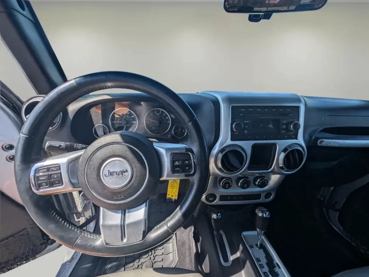 2014 /Black Jeep Wrangler Sport (1C4AJWAG7EL) with an Regular Unleaded V-6 3.6 L/220 engine, 5-Speed Automatic w/OD transmission, located at 1430 Gateway Drive, Opelika, AL, 36801, (334) 239-0944, 32.637871, -85.409790 - 2014 Jeep Wrangler Sport - Photo#11