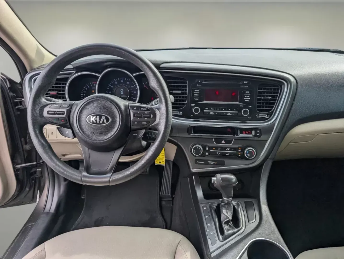 2015 /Beige Kia Optima LX (5XXGM4A75FG) with an Regular Unleaded I-4 2.4 L/144 engine, 6-Speed Automatic w/OD transmission, located at 3959 U.S. 80 W, Phenix City, AL, 36870, (334) 297-4885, 32.469296, -85.135185 - **Discover Adventure and Comfort with the 2015 Kia Optima LX at Gils Auto in Phenix City!**<br /> <br /> Are you in search of a reliable sedan that perfectly balances style, comfort, and performance? Look no further than the 2015 Kia Optima LX, available now at Gils Auto, your trusted Buy Here Pay H - Photo#12