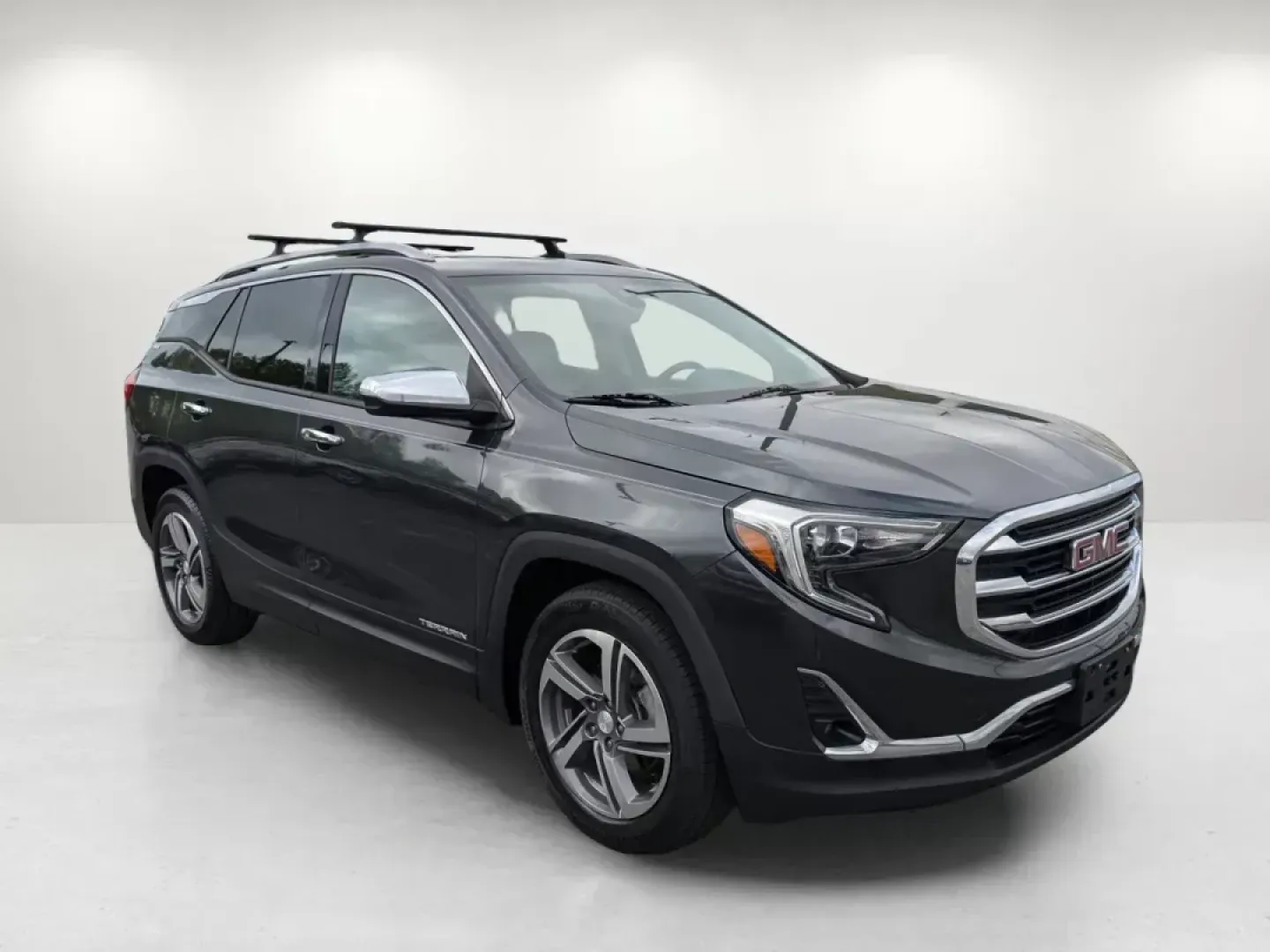 2019 /Medium Ash Gray/Jet Black GMC Terrain SLT (3GKALPEV9KL) with an Turbocharged Gas/E15 I4 1.5L/92 engine, 9-Speed Automatic transmission, located at 3959 U.S. 80 W, Phenix City, AL, 36870, (334) 297-4885, 32.469296, -85.135185 - 2019 GMC Terrain SLT - Photo#2