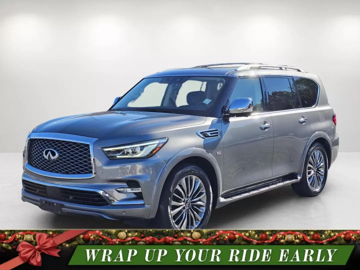 2019 /Graphite Infiniti QX80 LUXE (JN8AZ2NE3K9) with an Other engine, located at 3959 U.S. 80 W, Phenix City, AL, 36870, (334) 297-4885, 32.469296, -85.135185 - Experience luxury and adventure with the 2019 Infiniti QX80 LUXE, the perfect SUV for those who crave space, comfort, and sophistication. Ideal for growing families, weekend getaways, or commuting in style, this vehicle is designed to elevate your lifestyle while ensuring safety and convenience. At - Photo#0