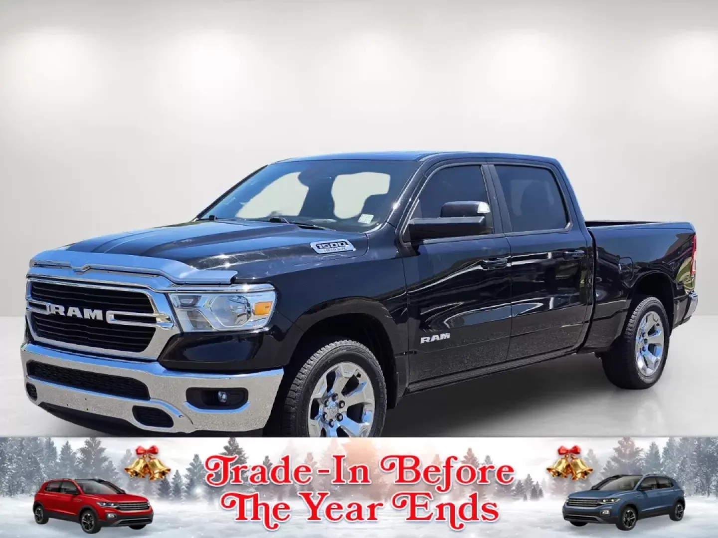 2021 /Black Ram 1500 Big Horn (1C6SRFMT4MN) with an Other engine, located at 3959 U.S. 80 W, Phenix City, AL, 36870, (334) 297-4885, 32.469296, -85.135185 - **The Ultimate Adventure Awaits You: 2021 Ram 1500 Big Horn Crew Cab Pickup at Gils Auto - Prattville!**<br /> <br /> If you're in the market for a rugged pickup that seamlessly blends comfort and performance, look no further than this stunning 2021 Ram 1500 Big Horn Crew Cab! This truck is not just - Photo#0
